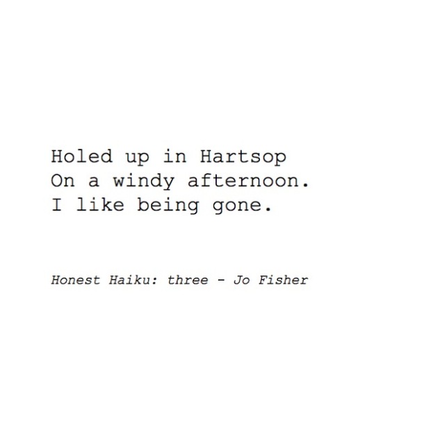 Honest Haiku: three